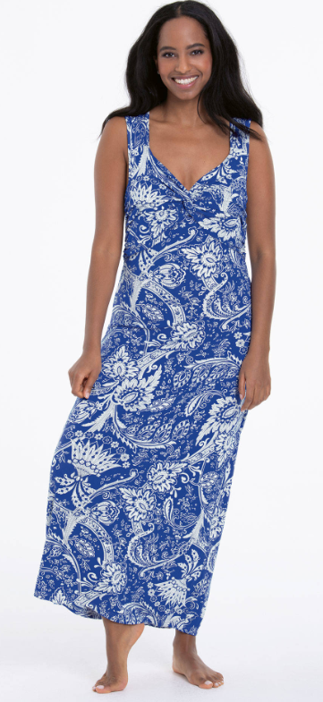 Anita Olivia Dress in Gentian 317- 8604