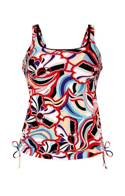 Anita Retro Vision Belinda Tankini Set 8477 with High Waisted Bottoms