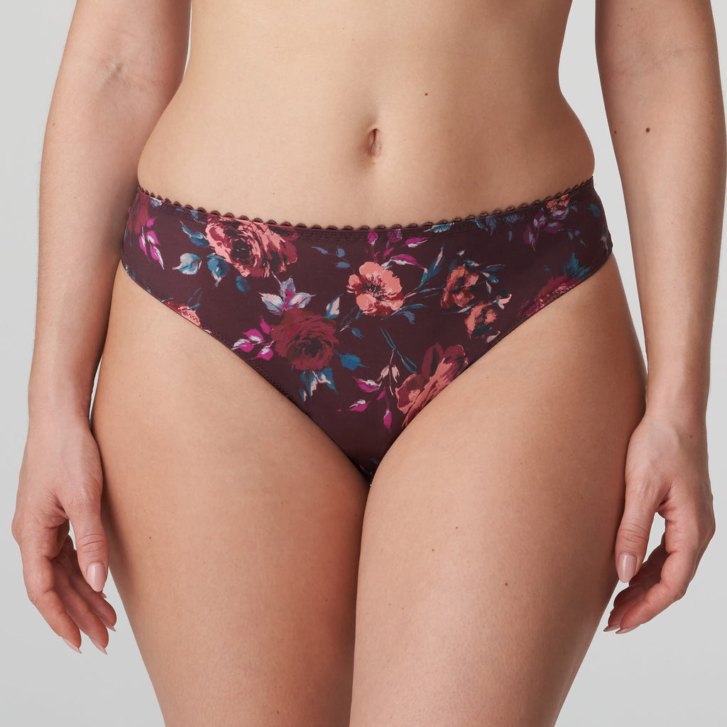 Prima Donna Sevas Thong 0663280 - Aubergine