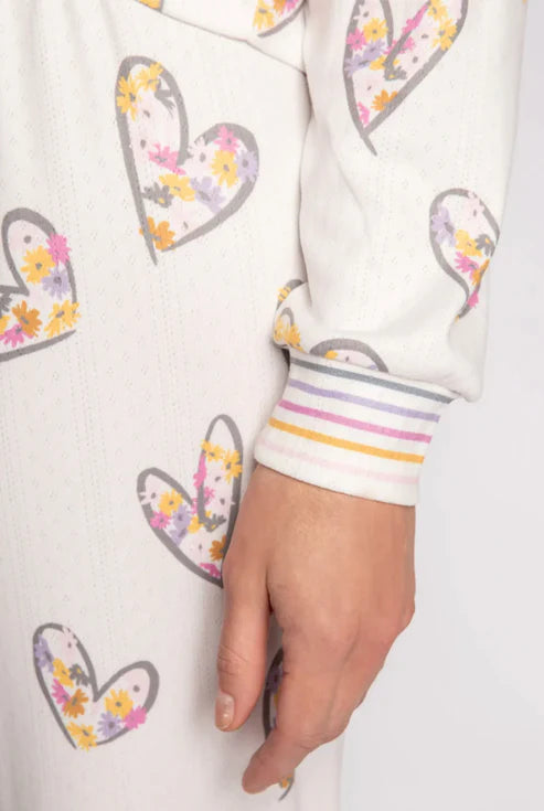 P.J. Salvage A Heart Full of Daisies Shorts/Long Sleeve- (RHHDLS/RHHDS)